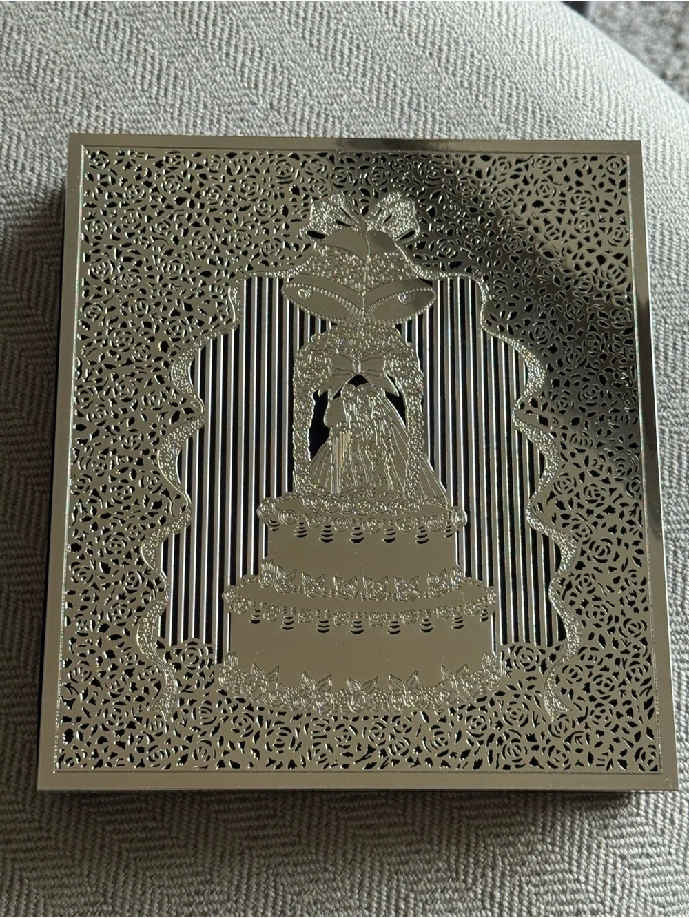 Silver-plated Wedding Keepsake Photo Album